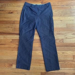 Talbots Newport bootleg slacks / work pants. Navy size 8